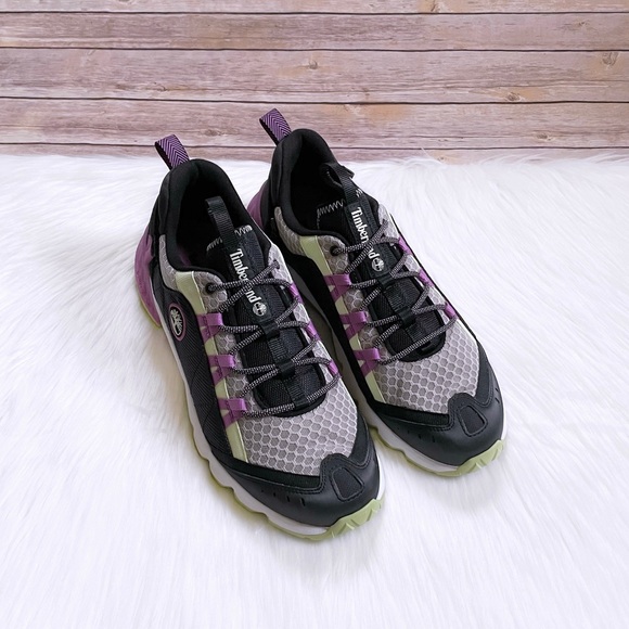 Timberland Men’s Solar Wave Low Taupe Mesh Sneakers - Picture 5 of 7